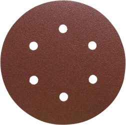 Brúsny výsek na suchý zips na drevo 150 mm K320